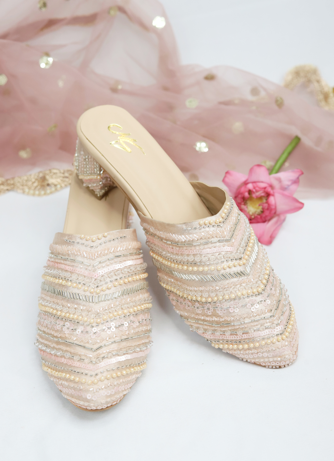 Naznin Heel | Pink Heels for Women